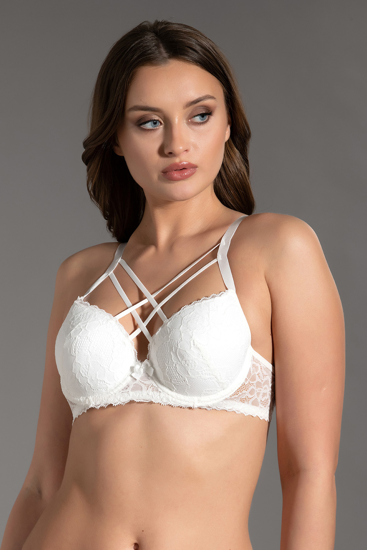 1731 - Desteksiz Dantelli Sütyen