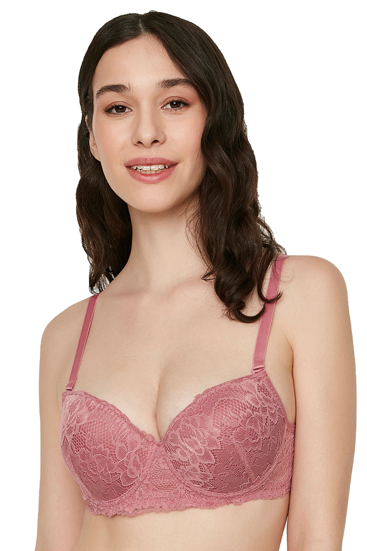 1785 - Destekli Dantelli Sütyen - F