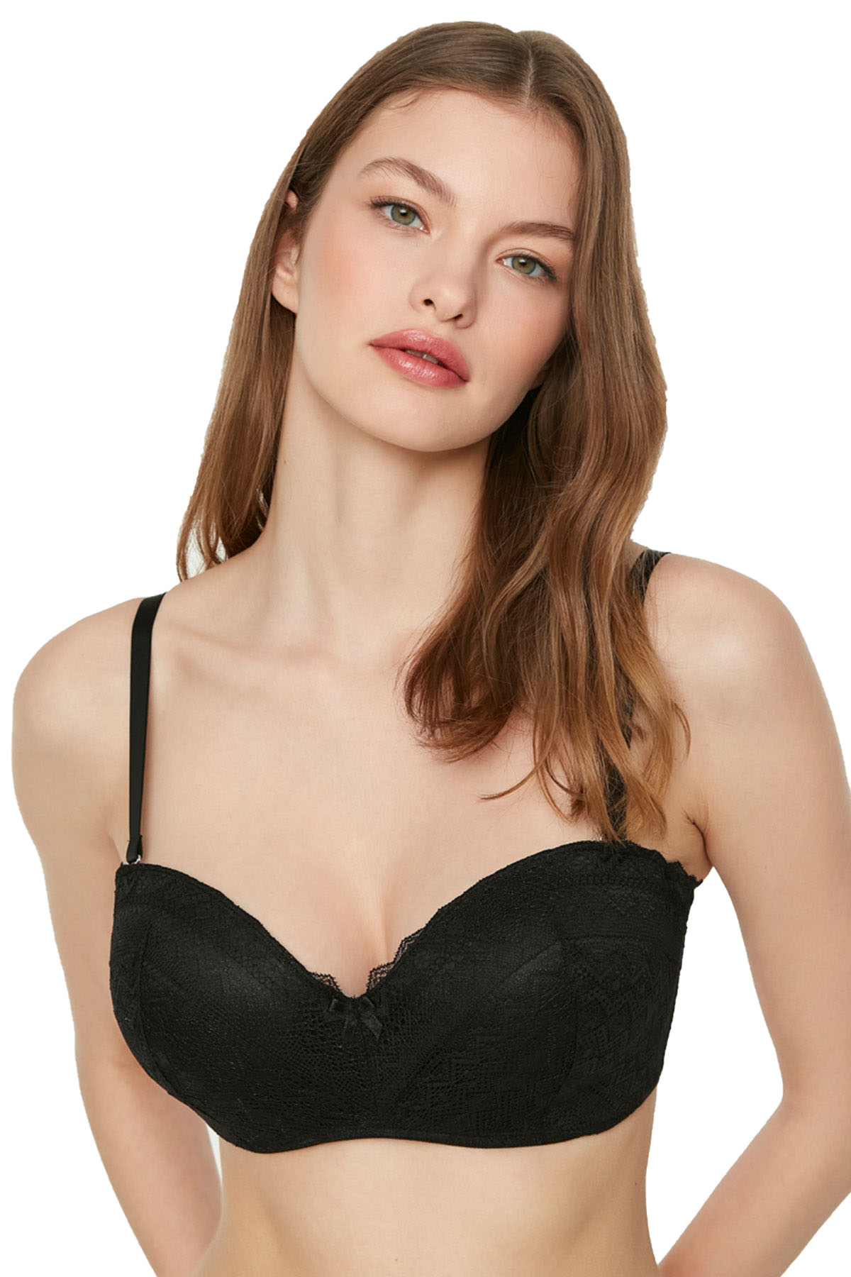 3002 - Desteksiz Dantelli Sütyen