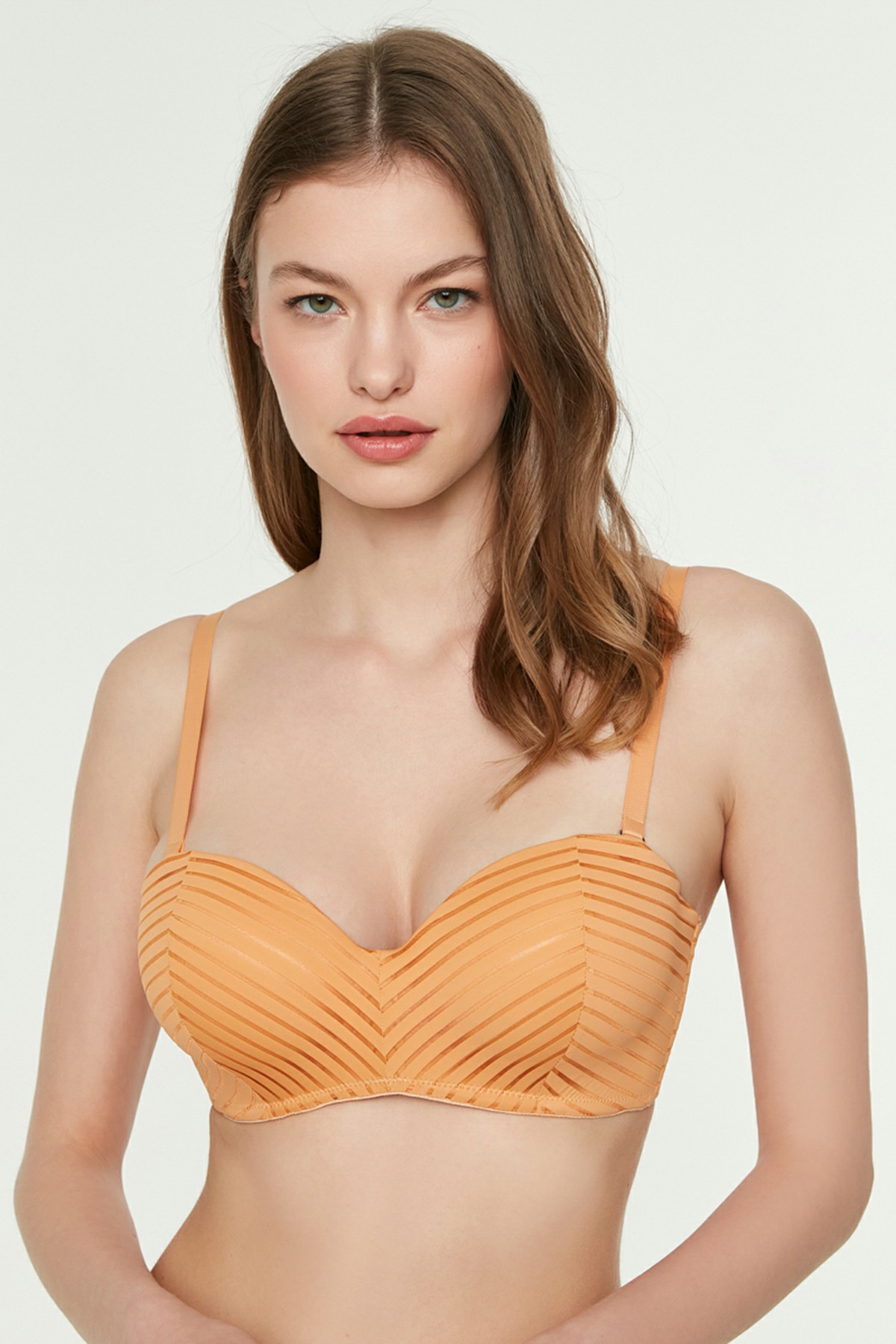 3005 - Desteksiz Dantelli Sütyen - E