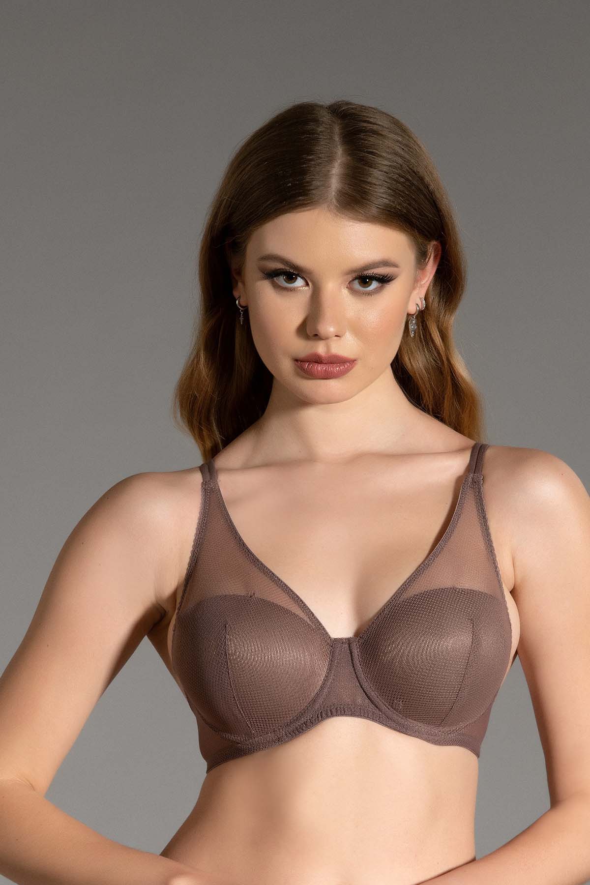 3024 - Desteksiz Dantelli Sütyen