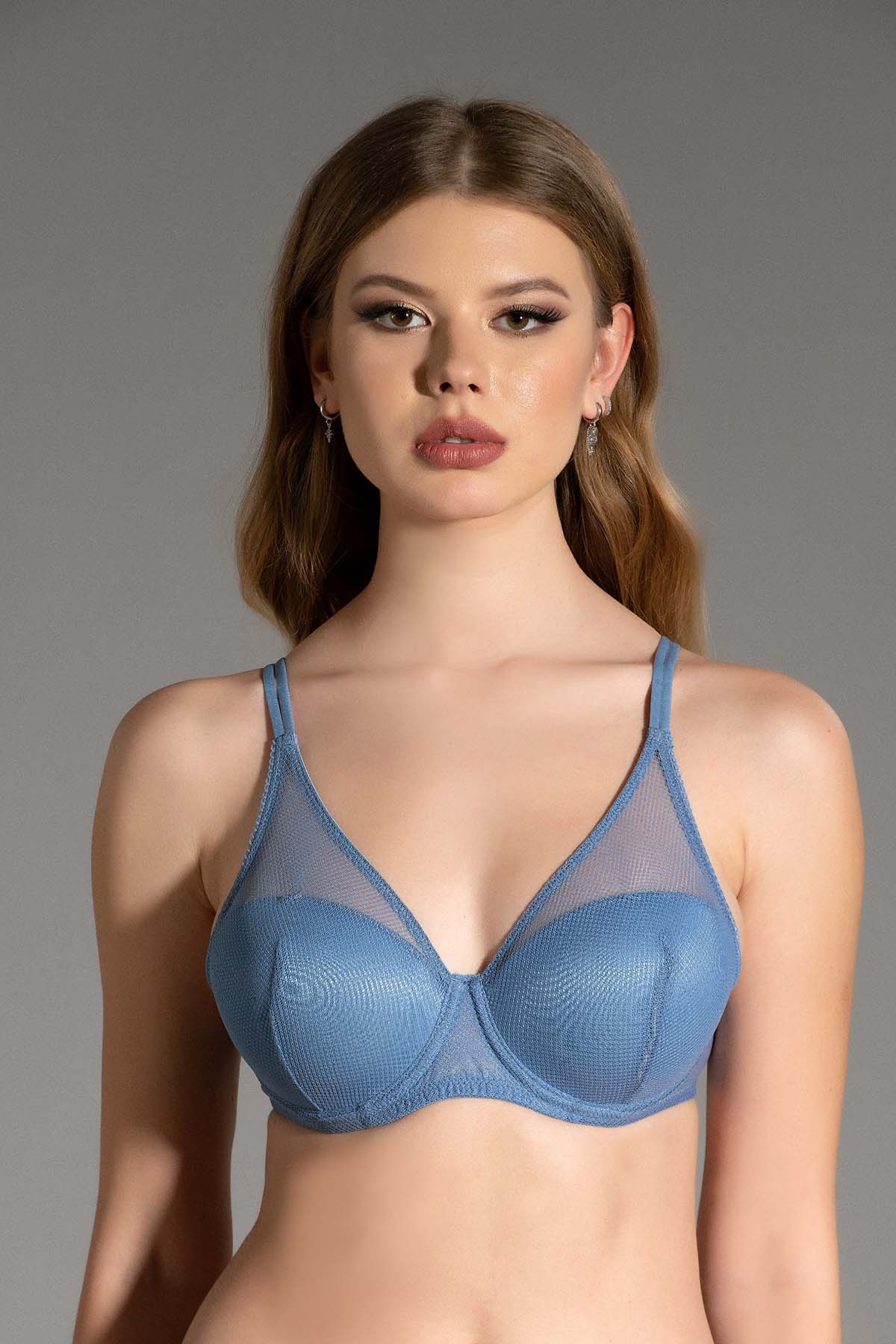 3024 - Desteksiz Dantelli Sütyen - F