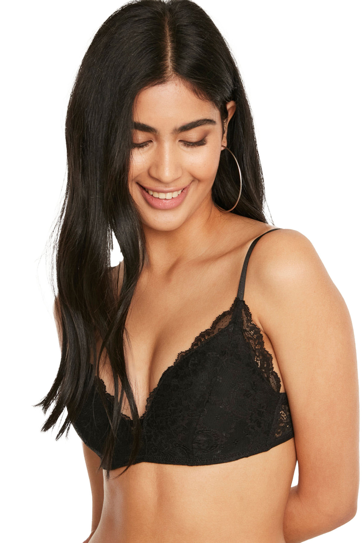 5200 - Desteksiz Dantelli Sütyen - A