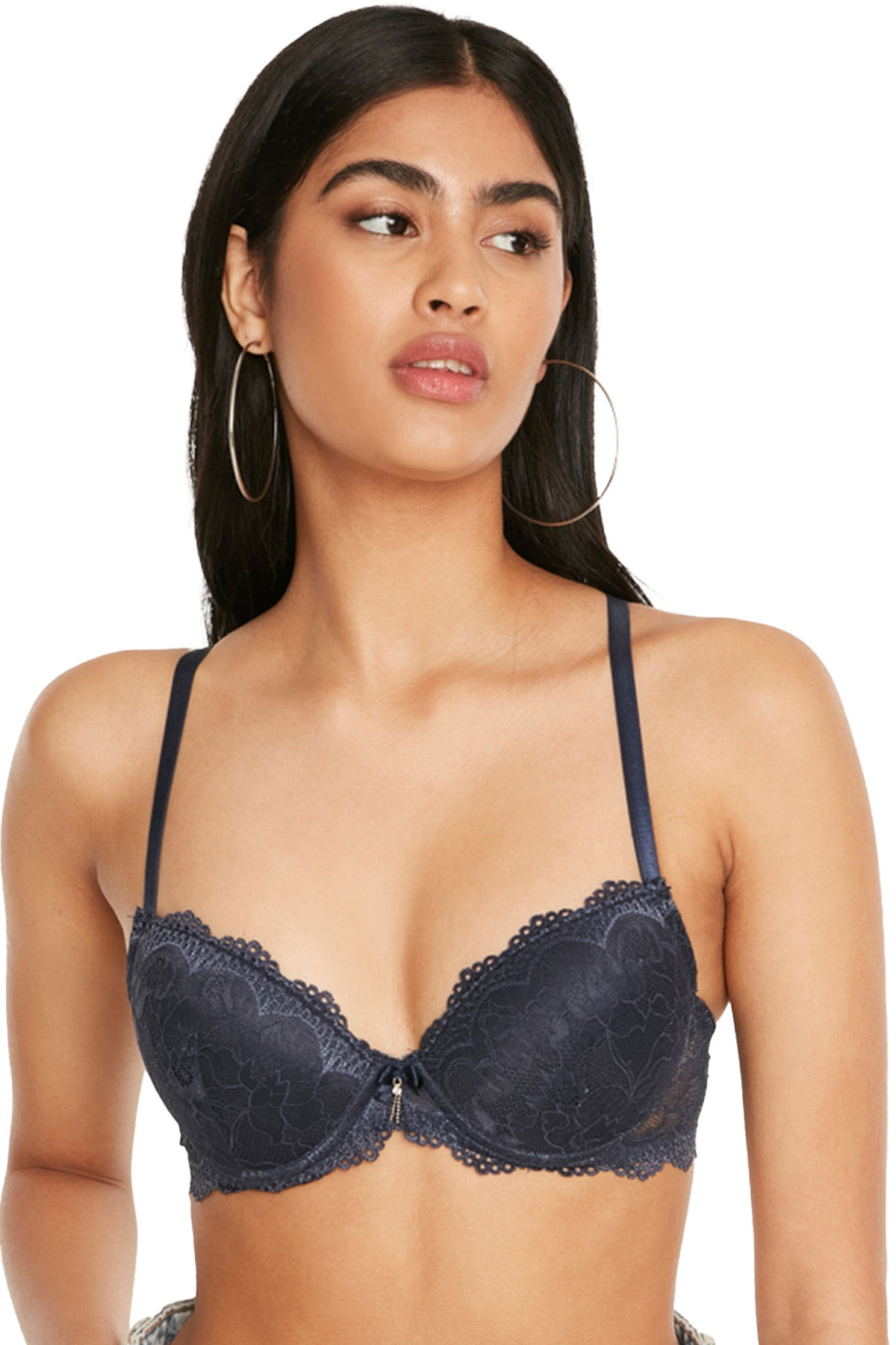 5350 - Destekli Dantelli Sütyen