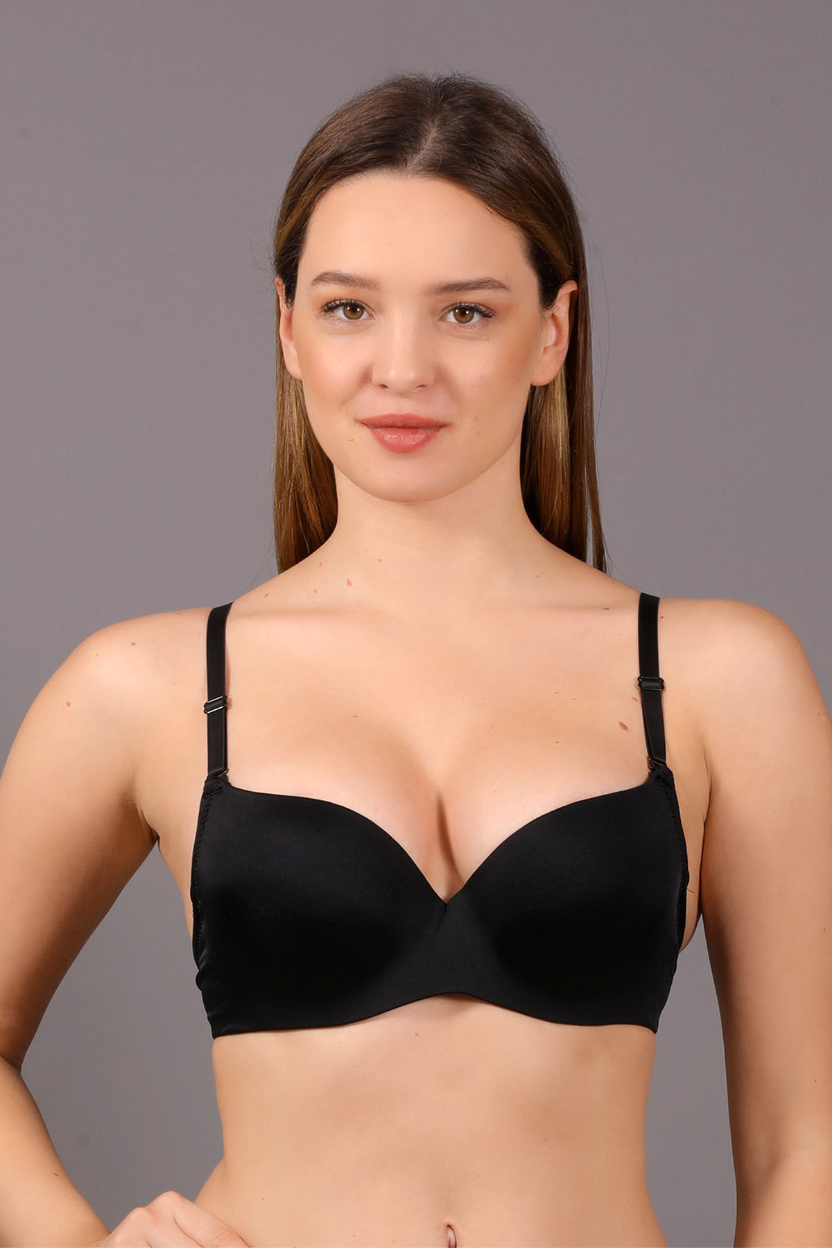 6015 - Destekli Lazer Kesim Sütyen - A