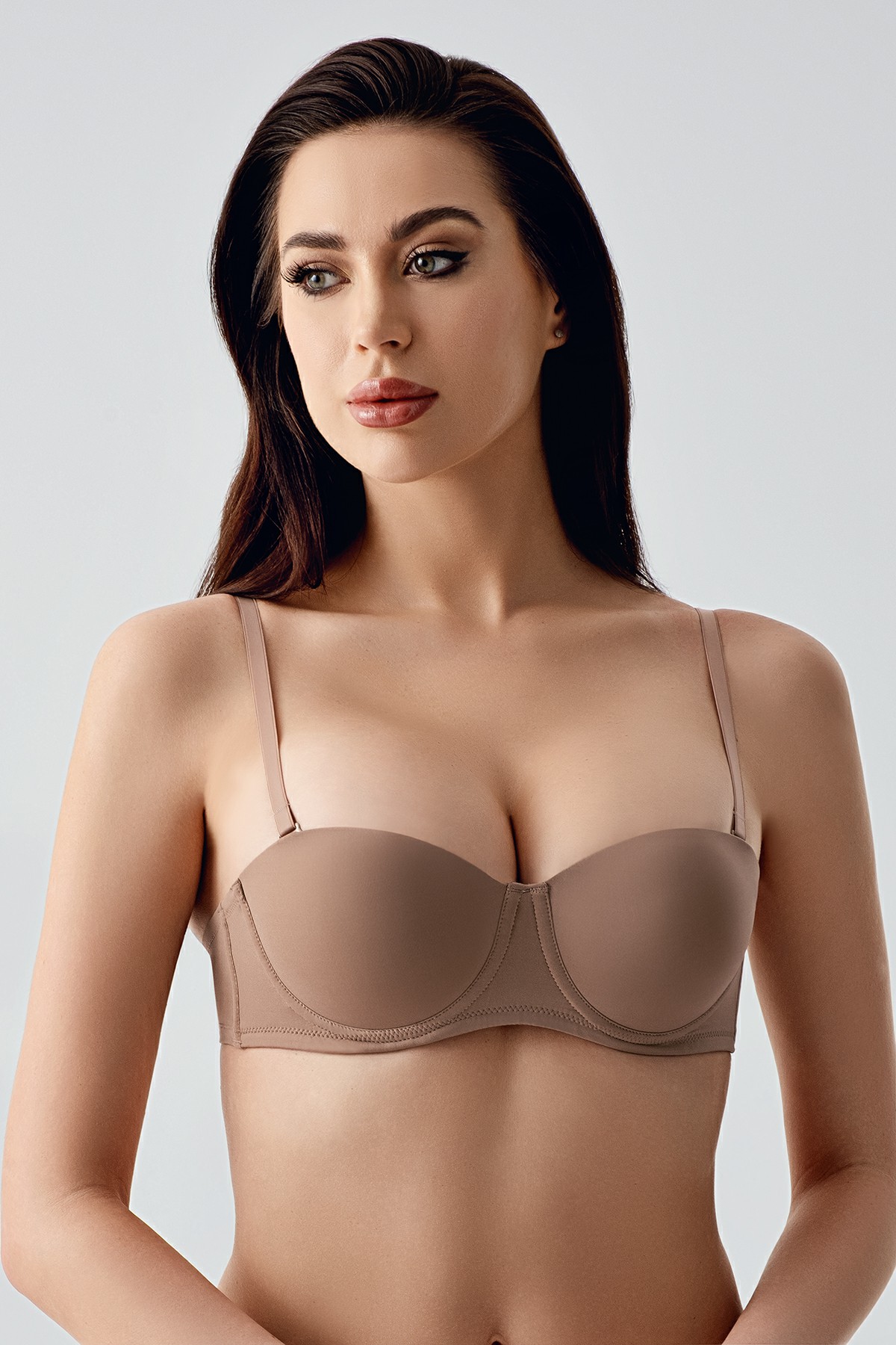 7055 - Destekli Basic Sütyen - E