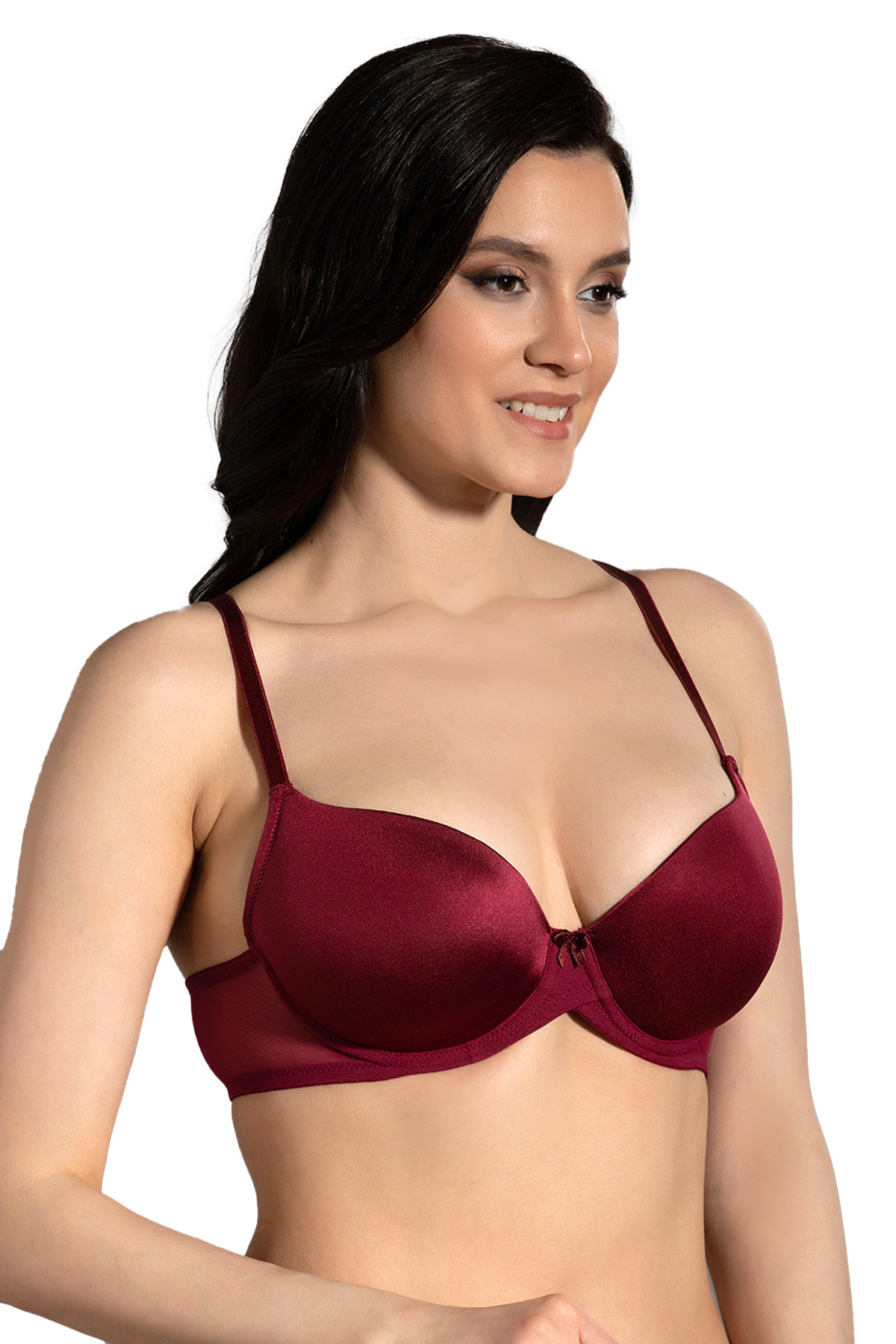 7090 - Desteksiz Soft Basic Sütyen - E