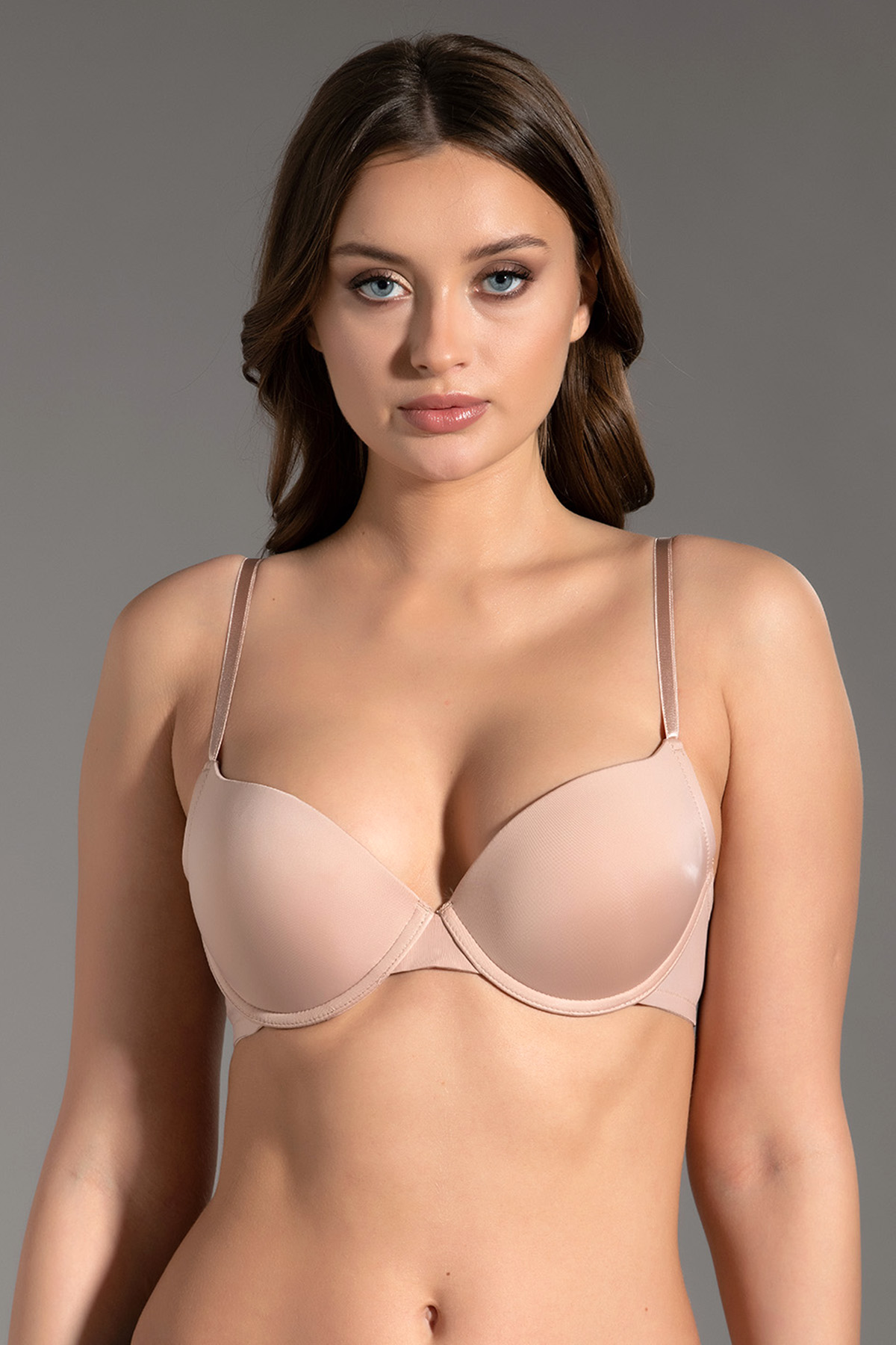 8010 - Desteksiz Soft Basic Sütyen - C