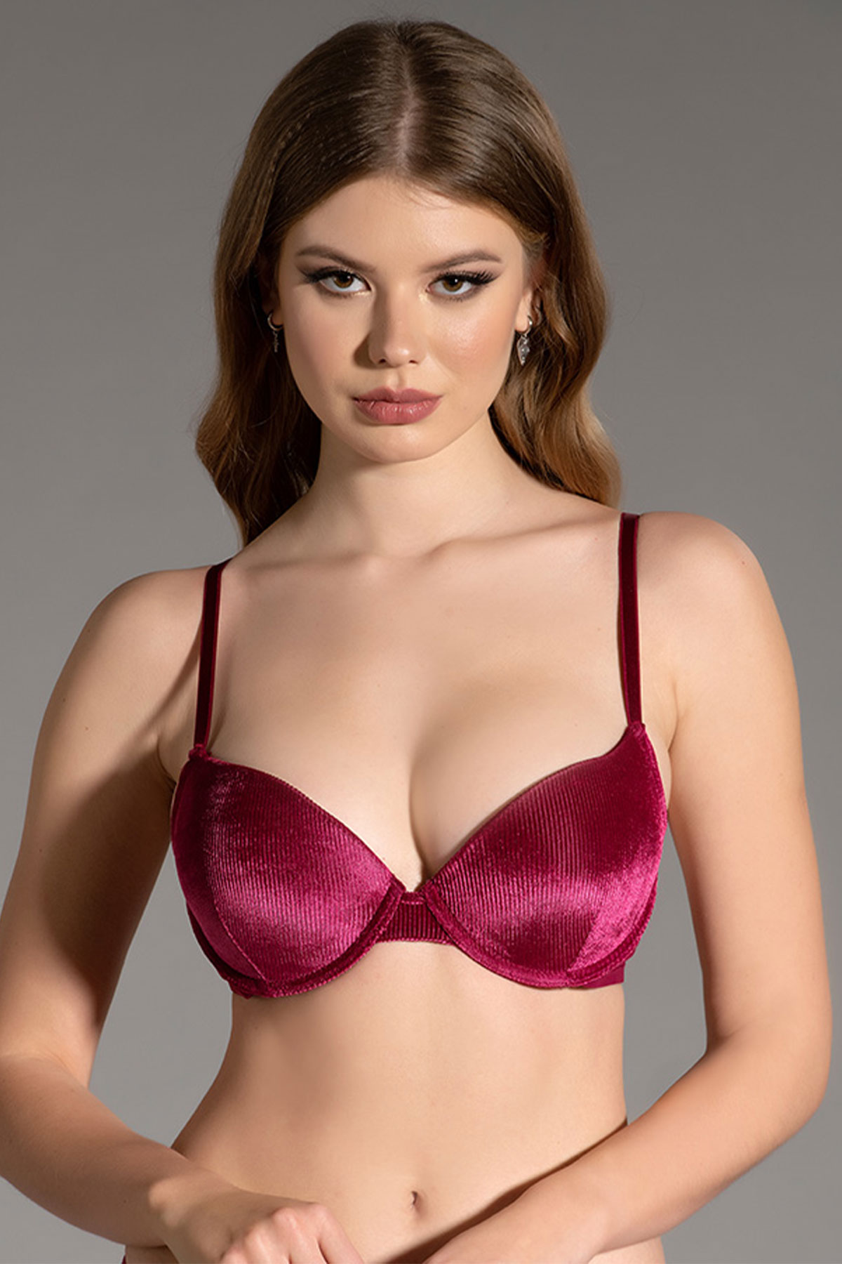 8185 - Çift Destekli Dantelli Sütyen - A