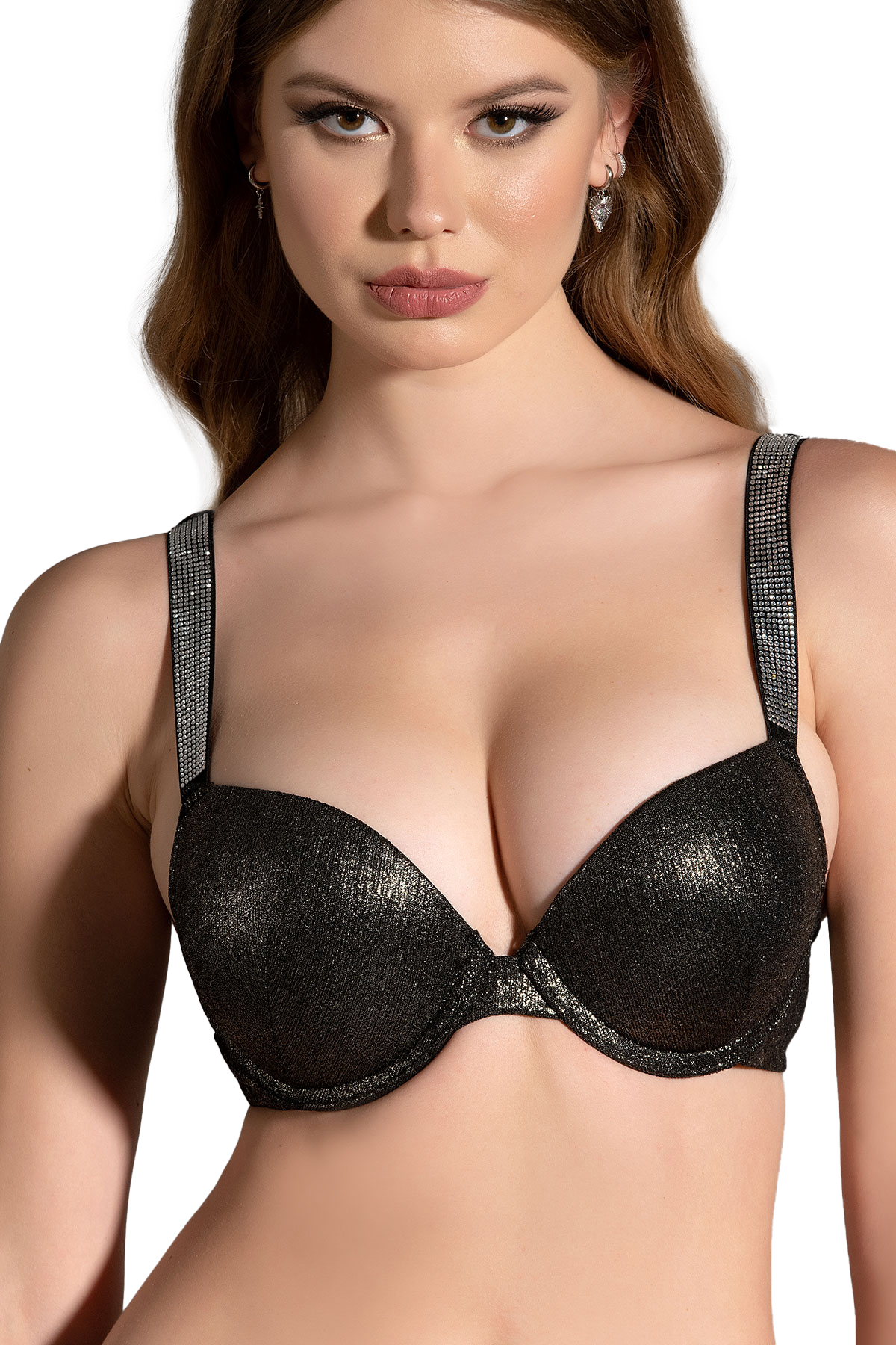 9017 - Çift Destekli Dantelli Sütyen - A