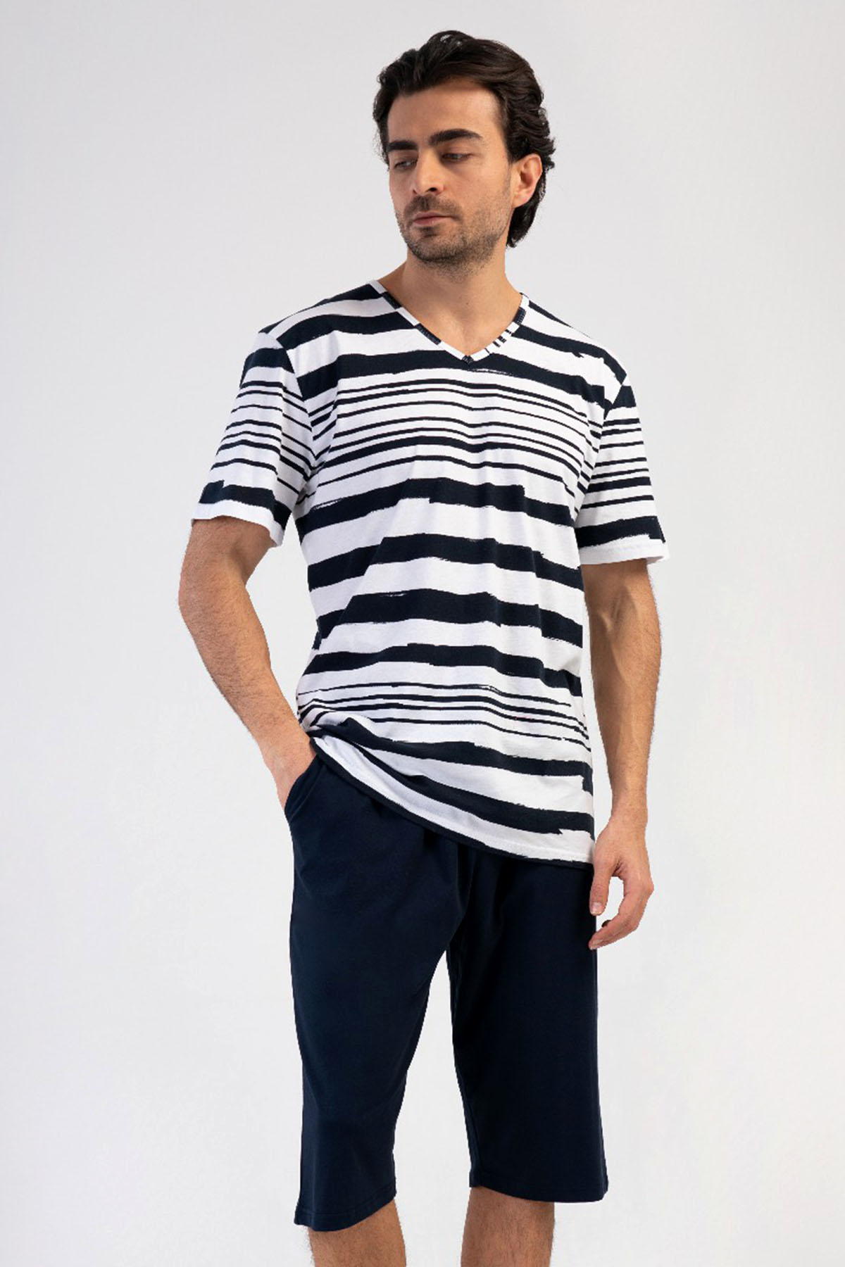 CEPLI ERKEK P.SUPREM XXL V YAKA KISA KOL KAPRI TAKIM