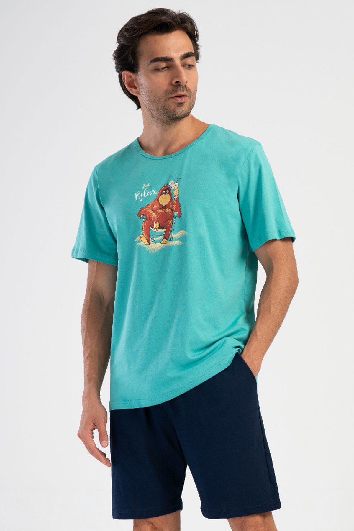 CEPLI ERKEK P.SUPREM O YAKA KISA KOL SORT TAKIM